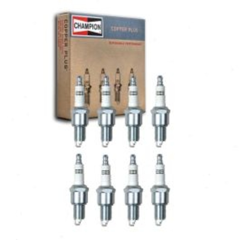 8 pc Champion Copper Plus Spark Plugs for 1967 American Motors Marlin 4.7L 5.6L V8