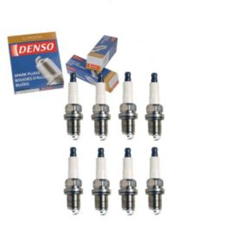 8 pc DENSO Standard U-Groove Spark Plugs for 1997-1998 Dodge B2500 5.2L 5.9L V8