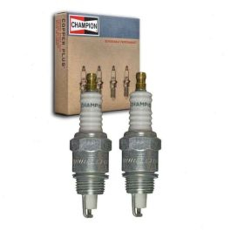 2 pc Champion Industrial 543 D89D Spark Plugs