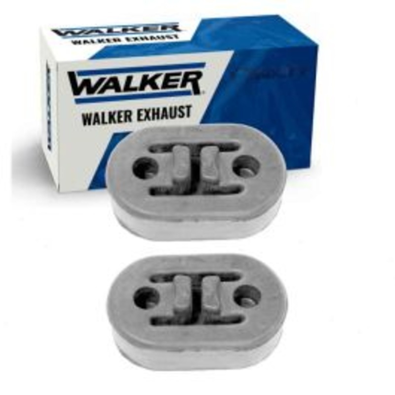 2 pc Walker Muffler Exhaust System Insulators for 1990-1991 Eagle Vista 1.5L L4