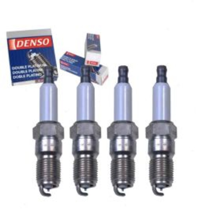 4 pc DENSO Double Platinum Spark Plugs for 2007-2008 Ford Escape 2.3L L4