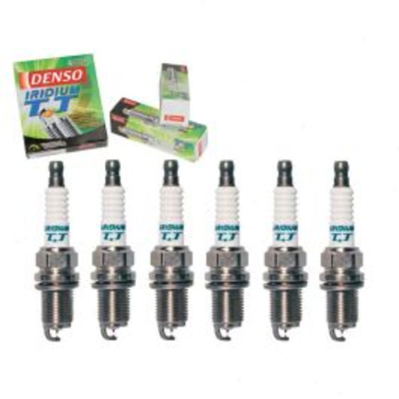 6 pc DENSO Iridium TT Spark Plugs for 2002-2006 Suzuki XL-7 2.7L V6