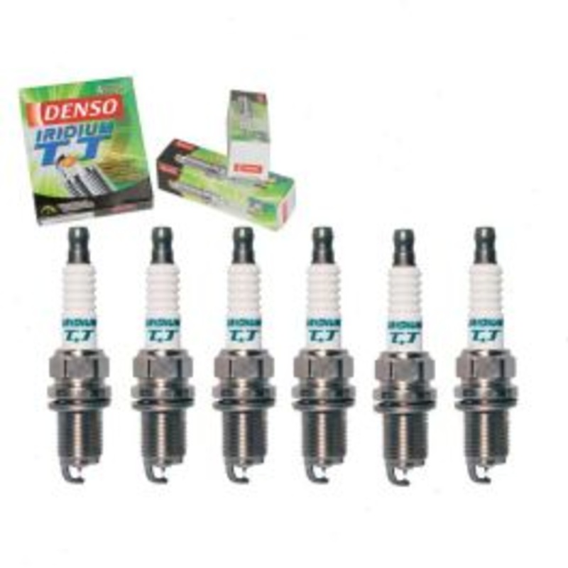 6 pc DENSO Iridium TT Spark Plugs for 2003-2012 Mitsubishi Eclipse 3.0L 3.8L V6