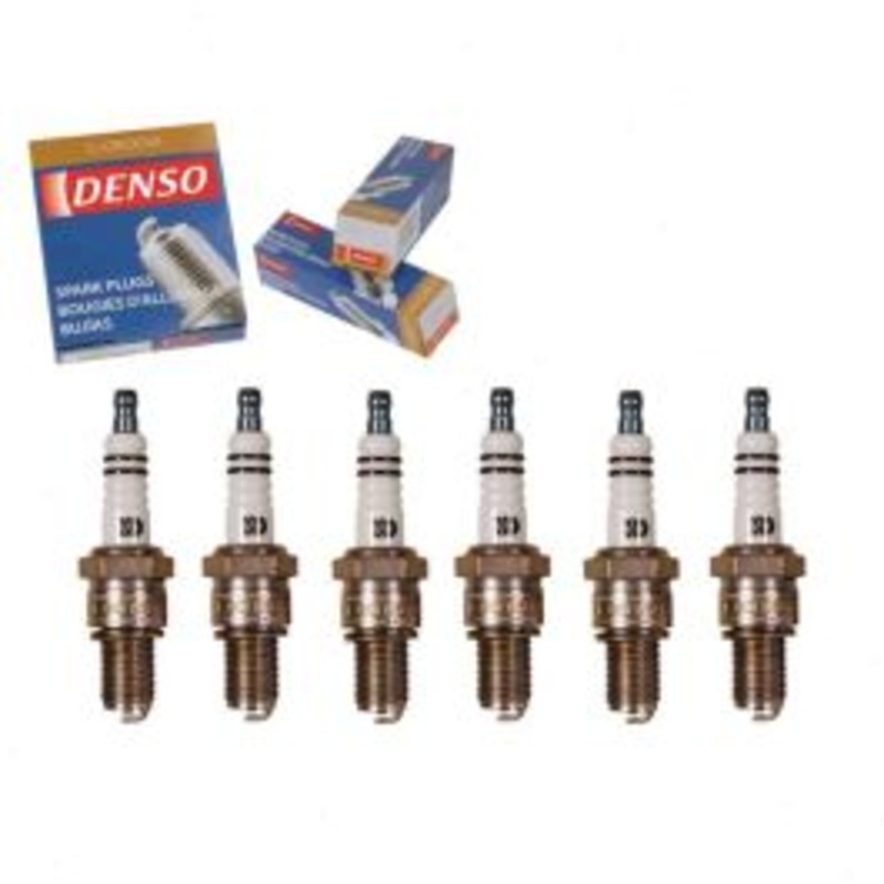 6 pc DENSO Standard U-Groove 4046 W27ES-U Spark Plugs