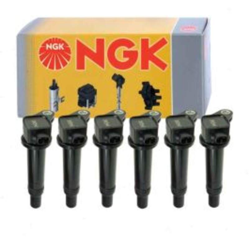 6 pc NGK 48972 U5073 Ignition Coils