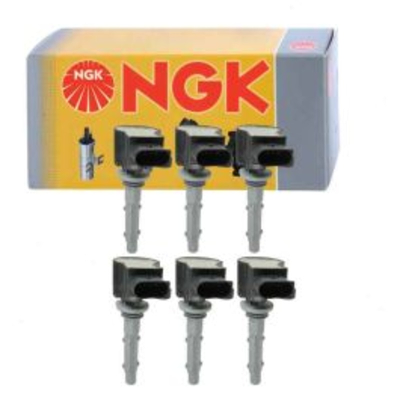 6 pc NGK Ignition Coils for 2006-2007 Mercedes-Benz C280 3.0L V6
