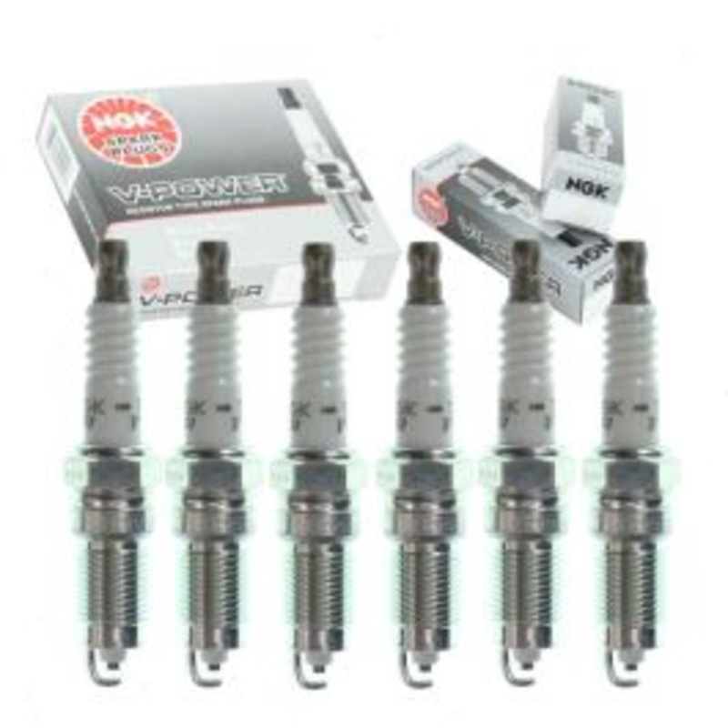 6 pc NGK V-Power Spark Plugs for 1983-1986 Mercury Marquis 3.8L V6