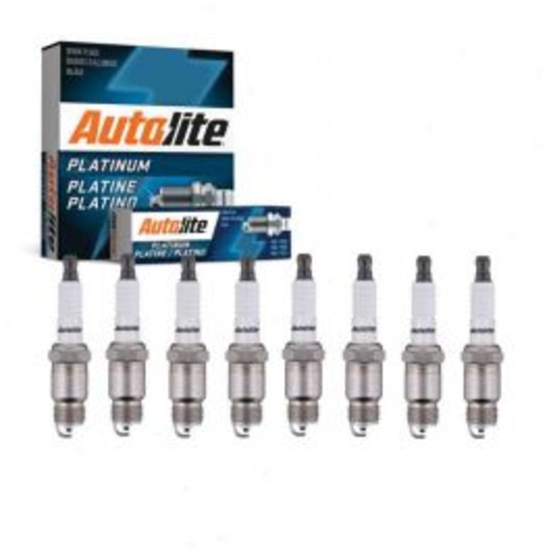 8 pc Autolite Platinum Spark Plug for 1970 Pontiac Parisienne 7.4L V8