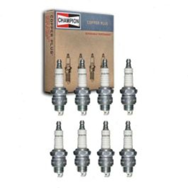 8 pc Champion Copper Plus Spark Plugs for 1963-1965 Bristol 408 5.1L 5.2L V8