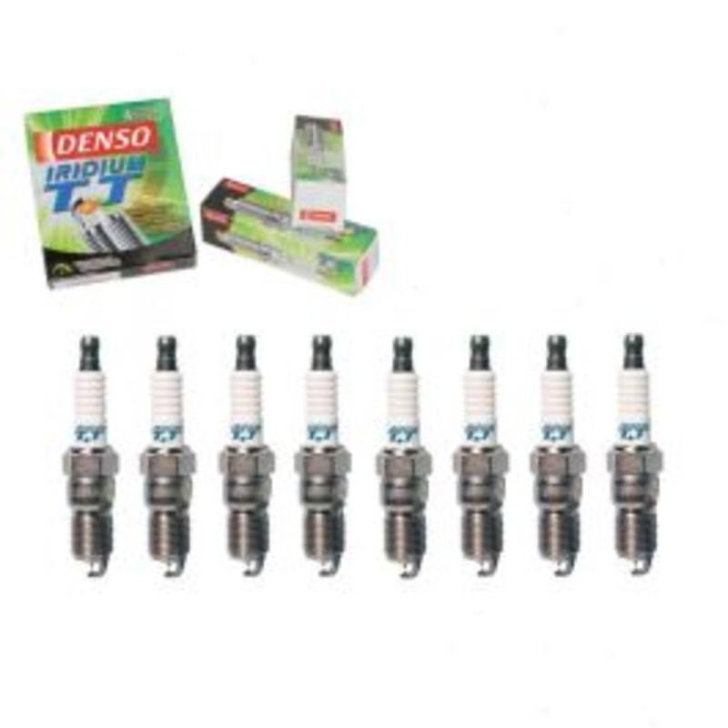 8 pc DENSO Iridium TT Spark Plugs for 2001-2004 Lincoln Navigator 5.4L V8