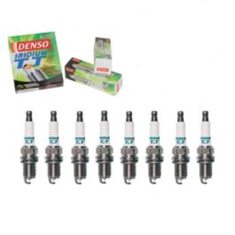 8 pc DENSO Iridium TT Spark Plugs for 2012-2016 Nissan NV2500 5.6L V8