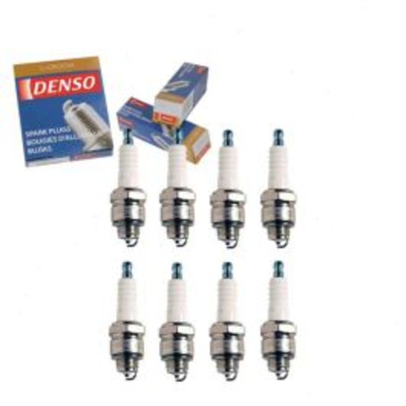 8 pc DENSO Standard U-Groove Spark Plugs for 1972-1973 International 1110 5.0L V8