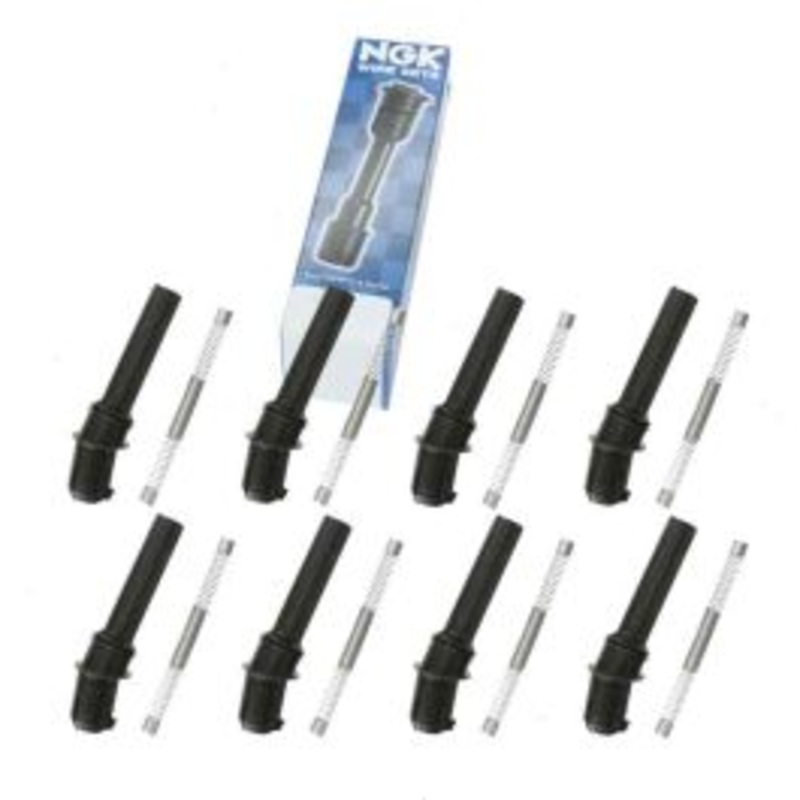 8 pc NGK Ignition Coil Boots for 1998-2011 Lincoln Town Car 4.6L V8