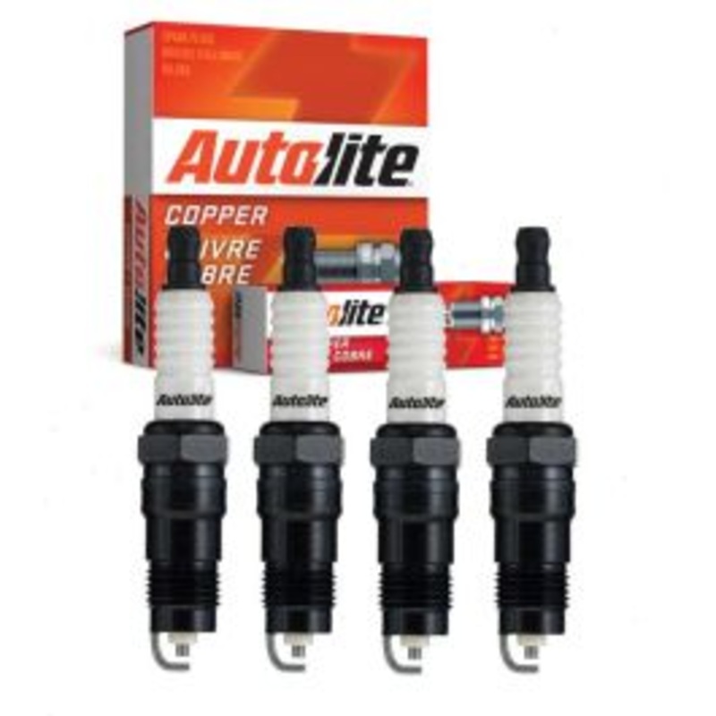 4 pc Autolite Copper Core Spark Plugs for 1983 Mercury Zephyr 2.3L L4