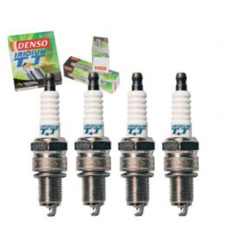 4 pc DENSO Iridium TT Spark Plugs for 1975-1979 MG Midget 1.5L L4