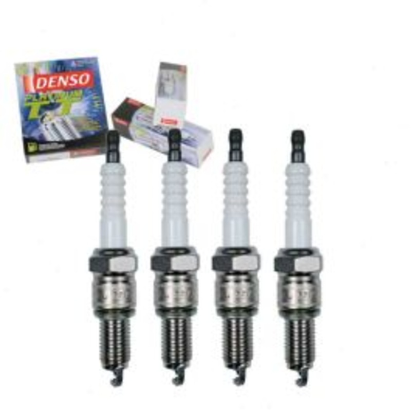 4 pc DENSO Platinum TT Spark Plugs for 1983-1984 Mitsubishi Montero 2.6L L4