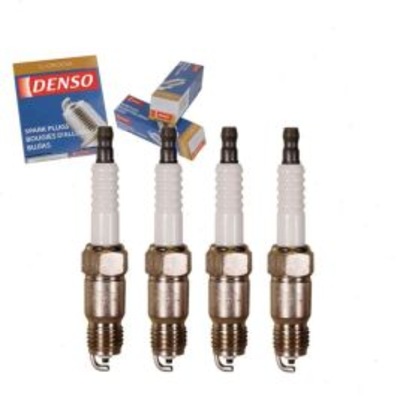 4 pc DENSO Standard U-Groove Spark Plugs for 1971-1976 Chevrolet Vega 2.3L L4