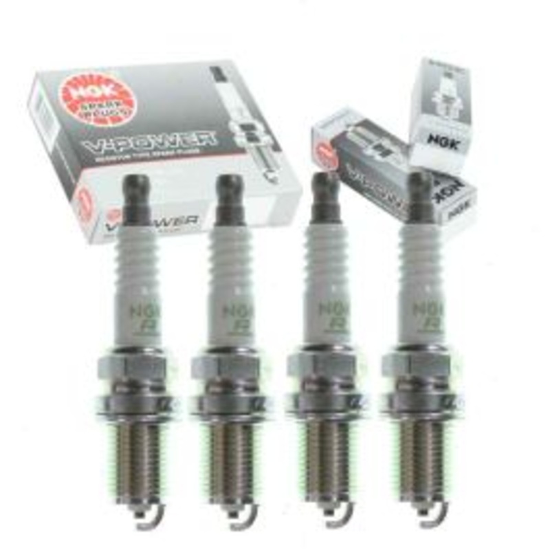 4 pc NGK V-Power Spark Plugs for 2001-2009 Toyota Prius 1.5L L4