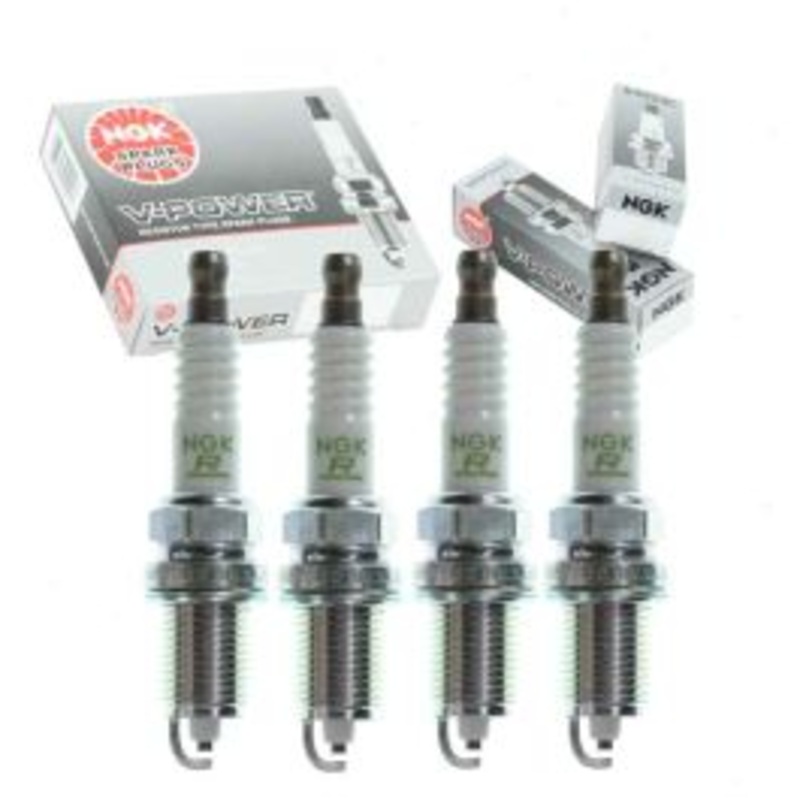 4 pc NGK V-Power Spark Plugs for 2007-2012 Hyundai Elantra 2.0L L4