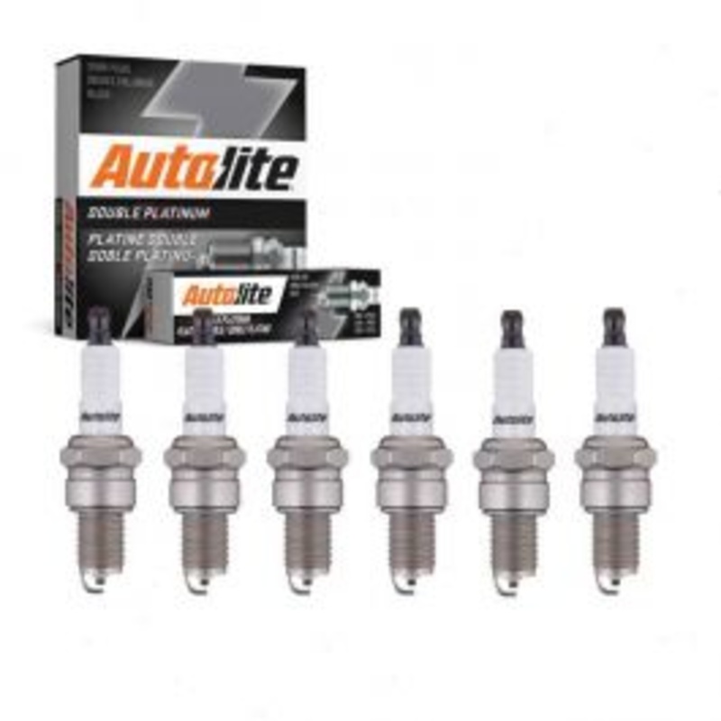 6 pc Autolite Double Platinum Spark Plug for 1964 Facel Vega Facel 6