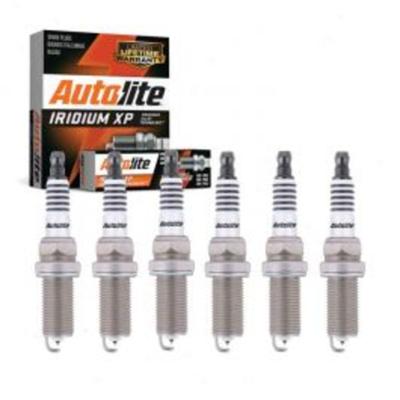 6 pc Autolite Iridium XP Spark Plug for 2011-2016 Porsche Panamera 3.6L V6