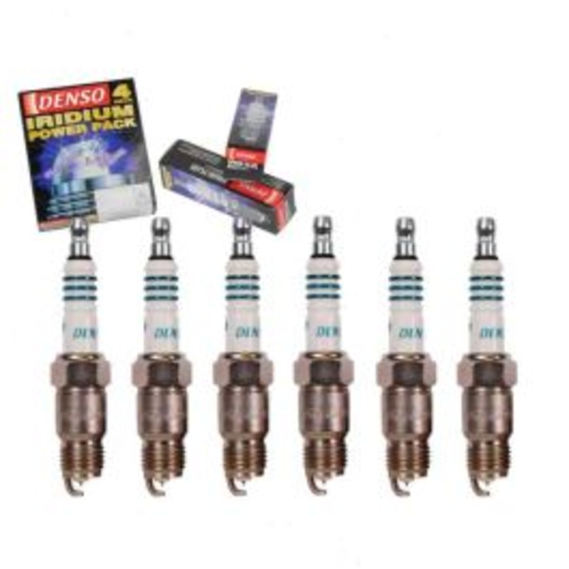 6 pc DENSO Iridium Power Spark Plugs for 1972-1977 GMC Sprint 4.1L L6