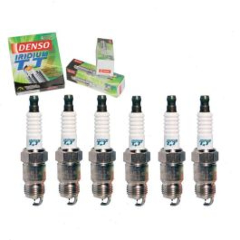 6 pc DENSO Iridium TT Spark Plugs for 1985-1995 GMC K2500 4.3L V6