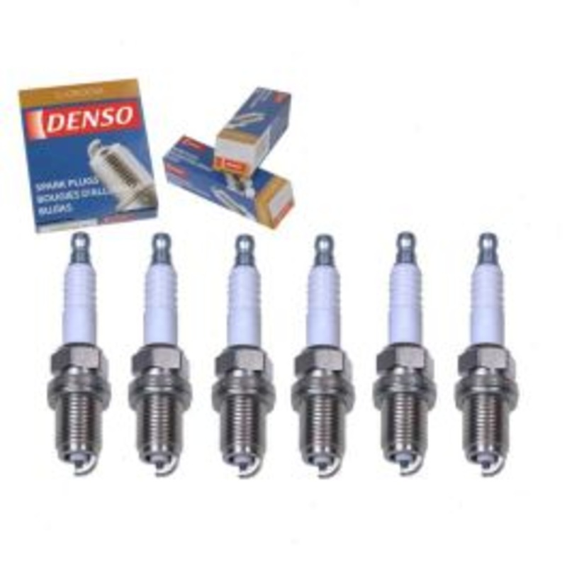 6 pc DENSO Standard U-Groove Spark Plugs for 1999-2003 Saab 9-5 3.0L V6