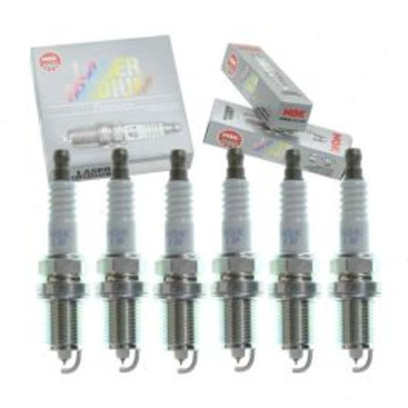 6 pc NGK Laser Iridium Spark Plugs for 2003 Acura TL 3.2L V6
