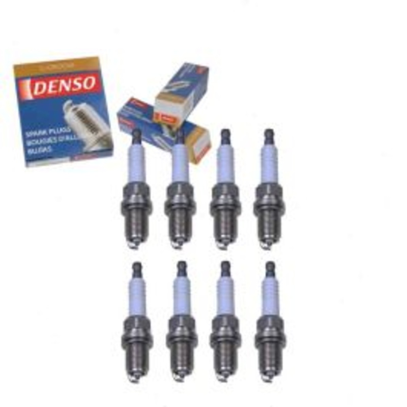 8 pc DENSO Standard U-Groove Spark Plugs for 1995-1996 Dodge B1500 5.2L V8