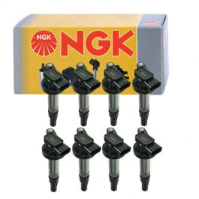 8 pc NGK Ignition Coils for 2005-2009 Jaguar Super V8 4.2L V8