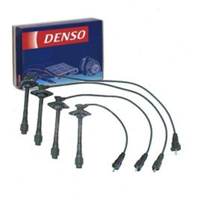 DENSO Spark Plug Wire Set for 1998-2000 Toyota RAV4 2.0L L4