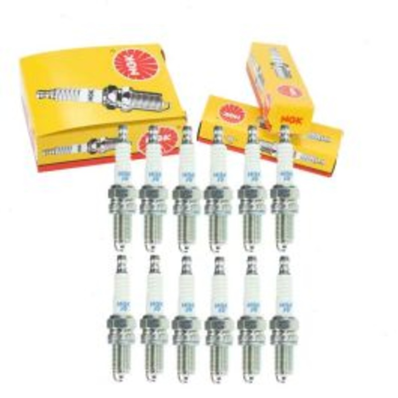 12 pc NGK Standard Spark Plugs for 1990 Lamborghini Diablo 5.7L V12