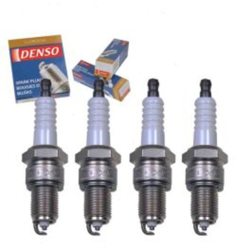 4 pc DENSO Standard U-Groove Spark Plugs for 1990 Eagle Vista 2.0L L4