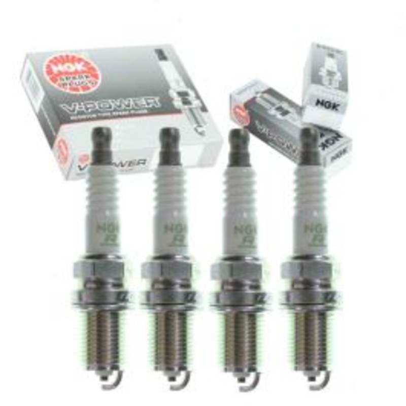 4 pc NGK V-Power Spark Plugs for 1991-1993 Nissan NX 1.6L L4