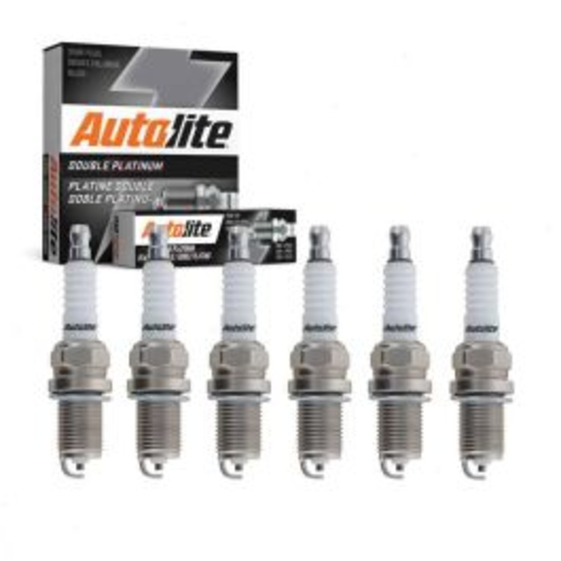 6 pc Autolite Double Platinum Spark Plug for 1997-2005 Porsche Boxster 2.7L