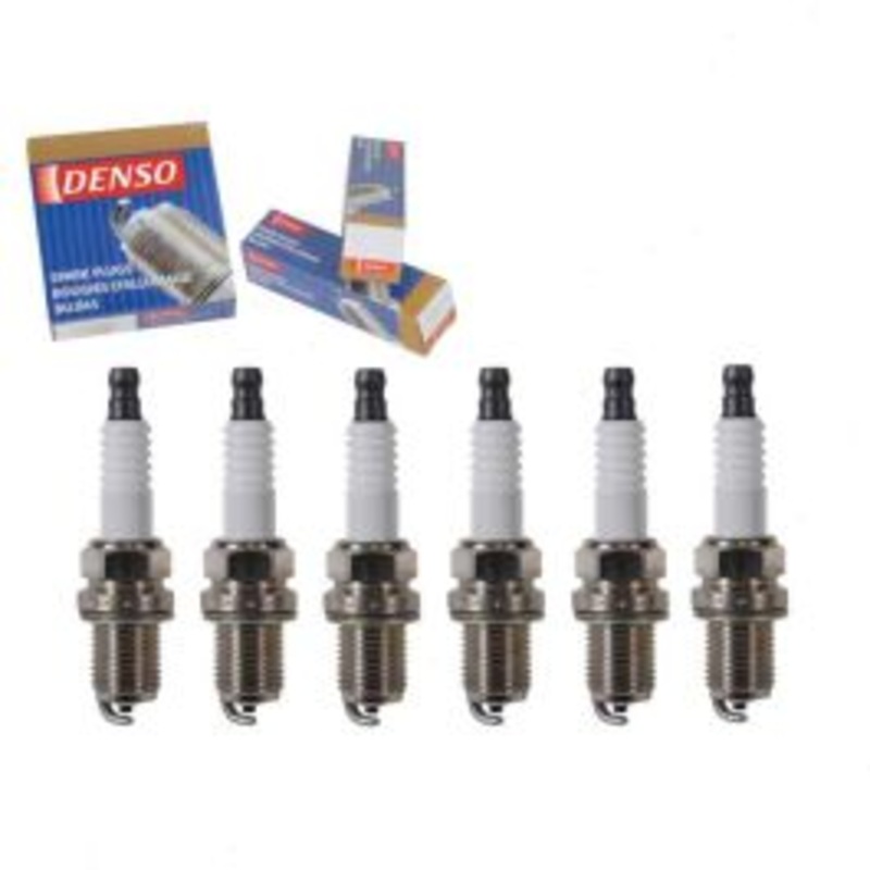6 pc DENSO Standard Spark Plugs for 2002-2004 Audi A6 3.0L V6