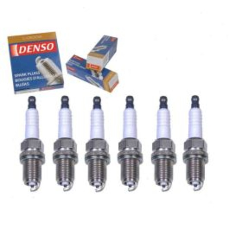 6 pc DENSO Standard U-Groove Spark Plugs for 1995-1996 Mitsubishi Montero 3.0L V6