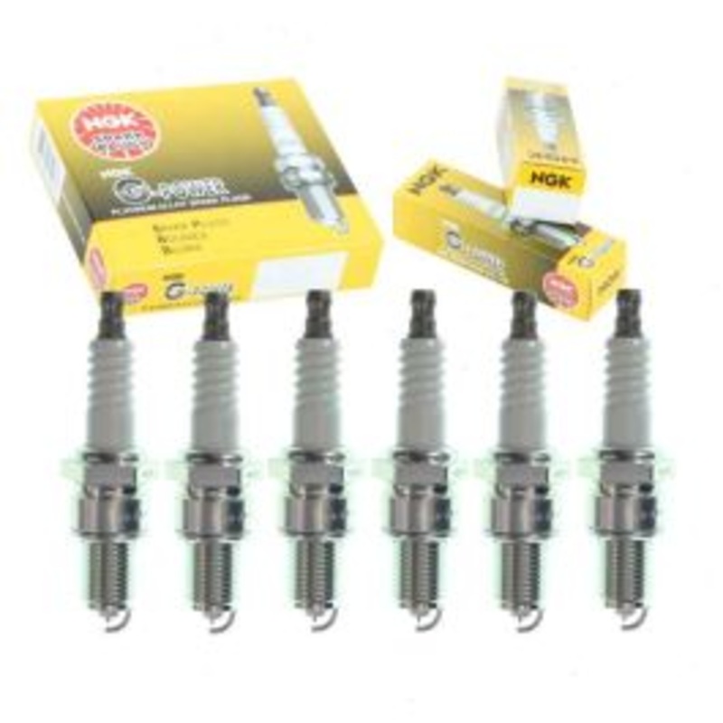 6 pc NGK G-Power Spark Plugs for 1975-1976 Mercury Bobcat 2.8L V6