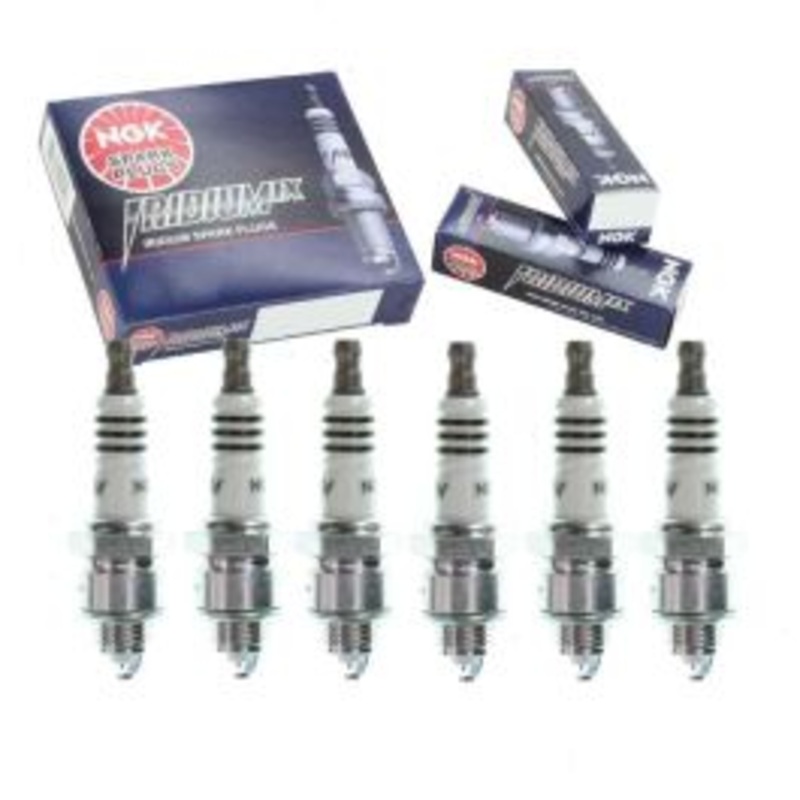 6 pc NGK Iridium IX Spark Plugs for 1966-1970 Jeep DJ5 3.7L V6