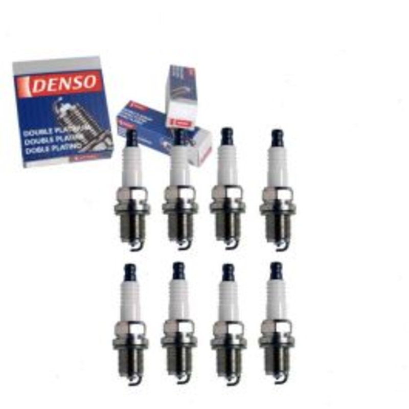 8 pc DENSO Double Platinum Spark Plugs for 2003-2009 Land Rover Range Rover 4.2L 4.4L V8