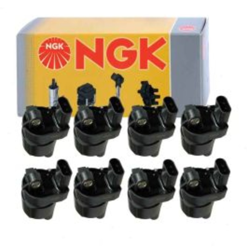 8 pc NGK Ignition Coils for 2009-2012 Chevrolet Colorado 5.3L V8