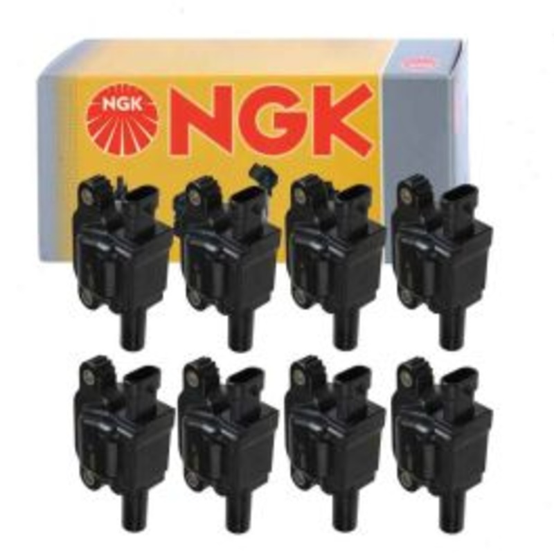 8 pc NGK Ignition Coils for 2015-2016 Cadillac Escalade ESV 6.2L V8
