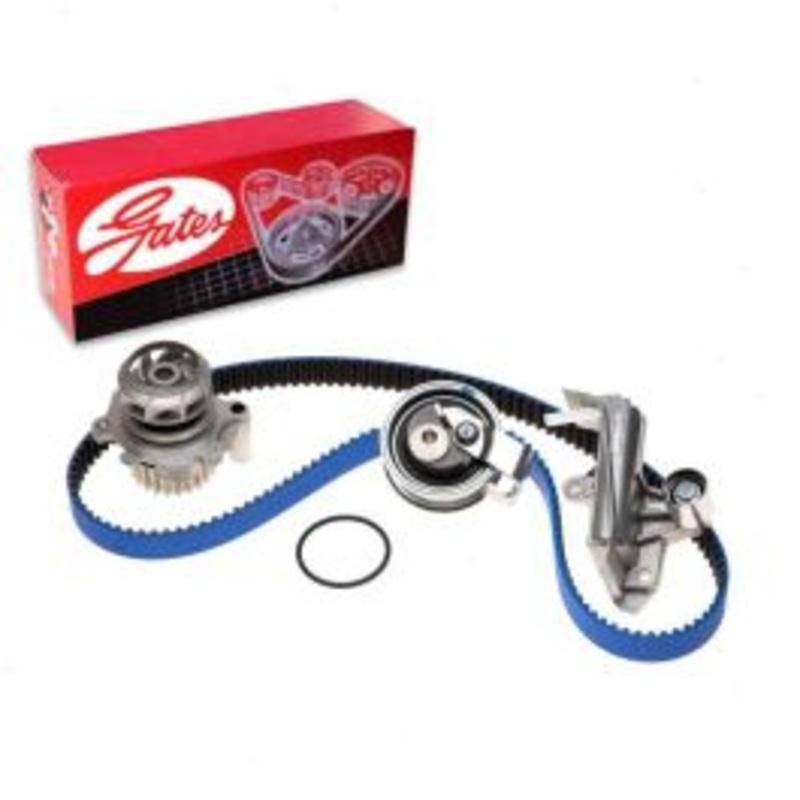 Gates RPM Timing Belt Kit with Water Pump for 1999-2005 Audi A4 Quattro 1.8L L4