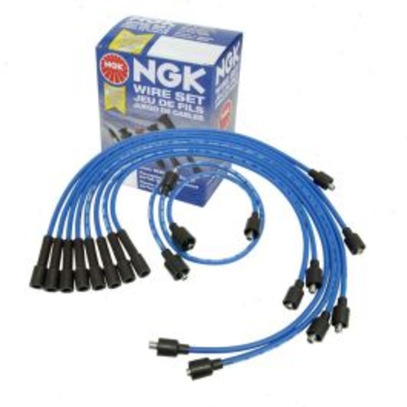 NGK Spark Plug Wire Set for 1979-1991 Dodge D150 5.2L 5.9L V8
