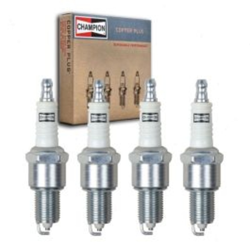4 pc Champion Copper Plus Spark Plugs for 1975-1982 Triumph TR7 2.0L L4