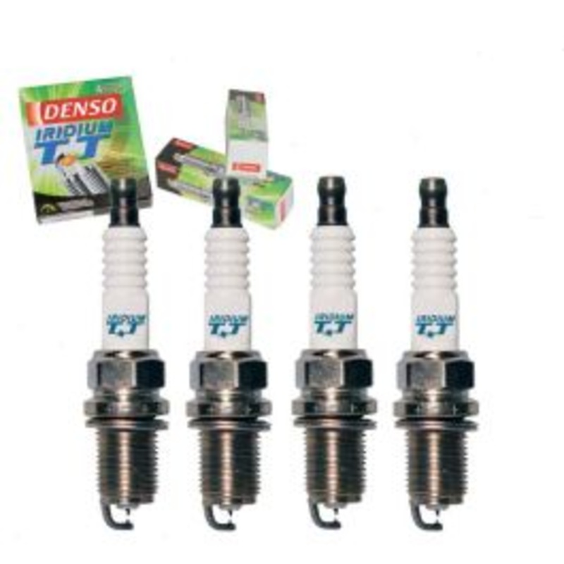 4 pc DENSO Iridium TT Spark Plugs for 1999 Saturn SW1 1.9L L4
