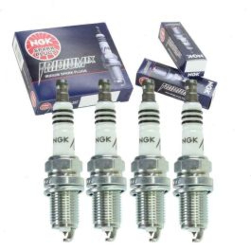 4 pc NGK Iridium IX Spark Plugs for 1992-1996 Mazda MX-3 1.6L L4