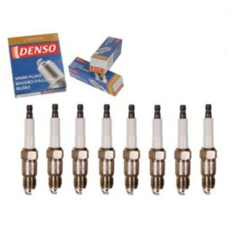 8 pc DENSO Standard U-Groove Spark Plugs for 1985-1995 Ford Bronco 5.0L 5.8L V8