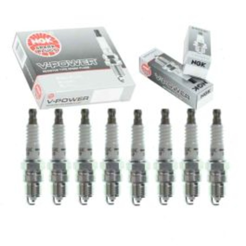 8 pc NGK V-Power Spark Plugs for 1989-1991 Chevrolet R1500 Suburban 5.7L V8
